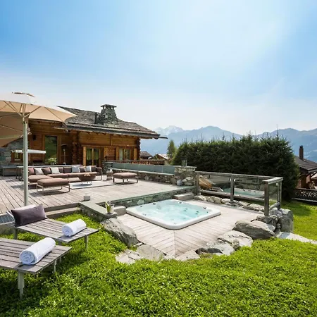 With Hot Tub And Stunning Views Bagnes